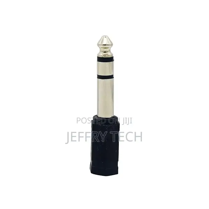 6.35mm Male to 3.5mm Female Audio Connectors Pack of 1pcs