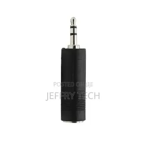 Mono 3.5mm Male to 6.35mm Female Audio Connectors Pack of 1pcs