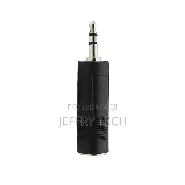 Mono 3.5mm Male to 6.35mm Female Audio Connectors Pack of 1pcs