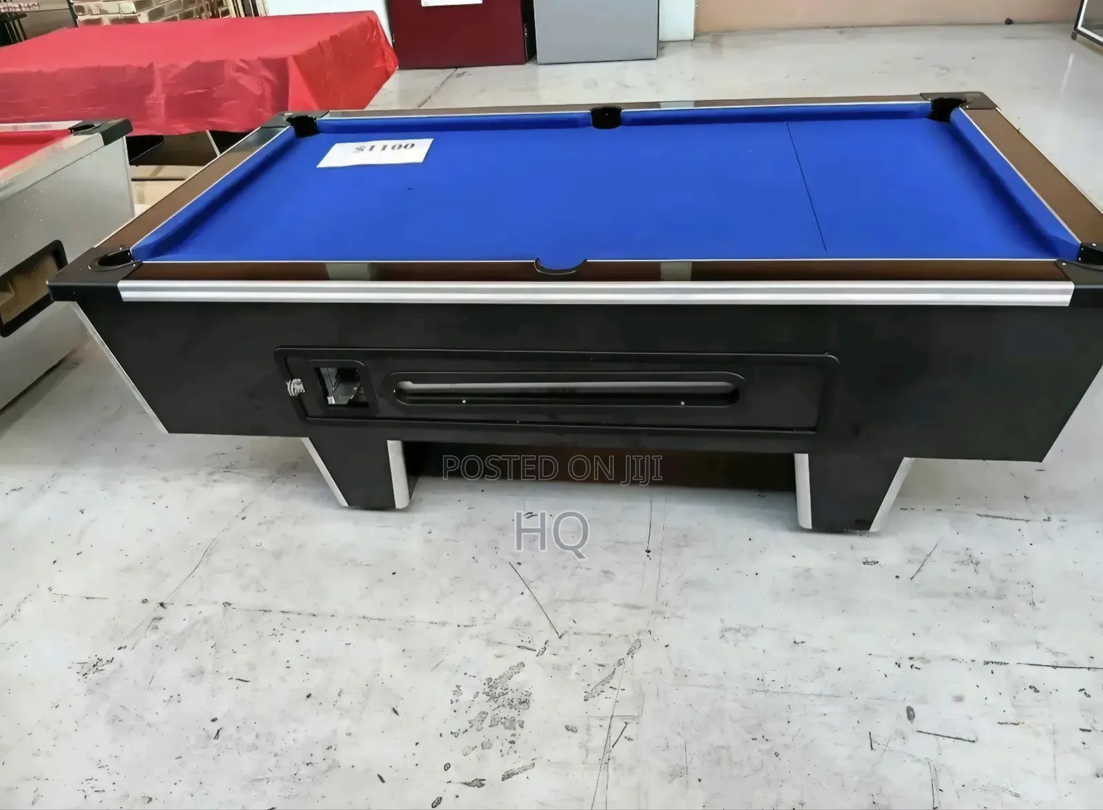 Pool Tables Perfect Black Blue Cloth Tip Model Kas_43216_h