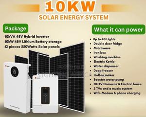 10kva - 10.26kwh Total Off-Grid Heavy Load Home, Office School Package - thumbnail 2
