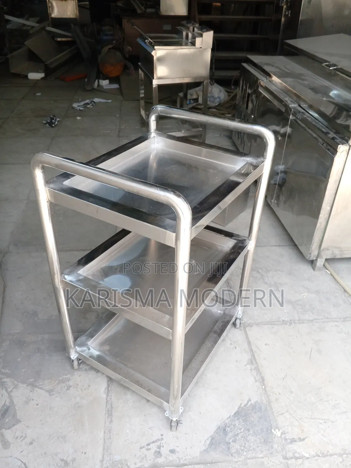 Three Tier  Hospital Trolleys