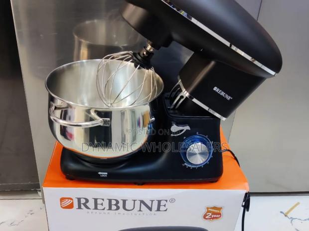 Black Rebune Stand Mixer 7l With Stainless Steel