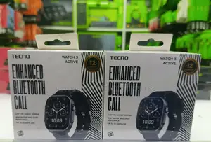 Tecno Watch 3 Active ,2.02" Hd Screen,Bt Calling, Health Monitoring