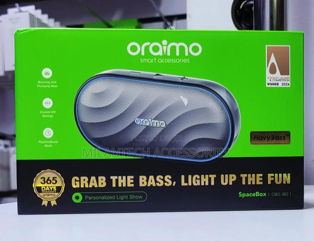 Oraimo Spacebox 8w Fm Wireless Speaker - thumbnail 2