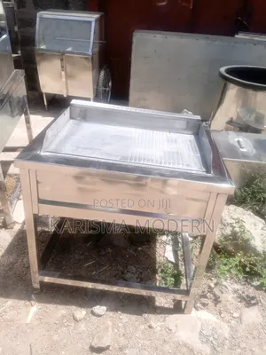 Commercial Gas Griddle Flat Plate Restaurant Kitchen