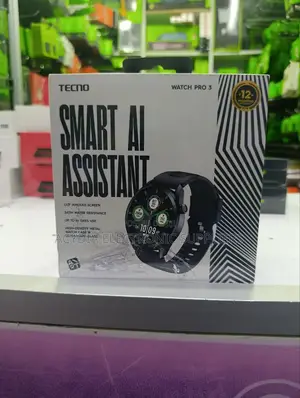 Tecno Watch 3 Pro 1.43" Amoled 2.5 Hd Screen, Health Monitor,Bt Call