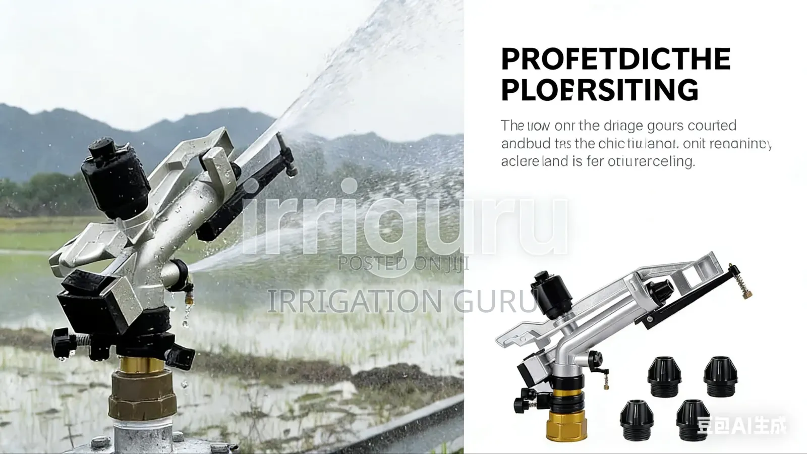 Storm Force Rain Gun