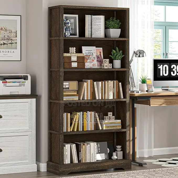 Office Cabinet : 5-Tier Open Display Cabinet