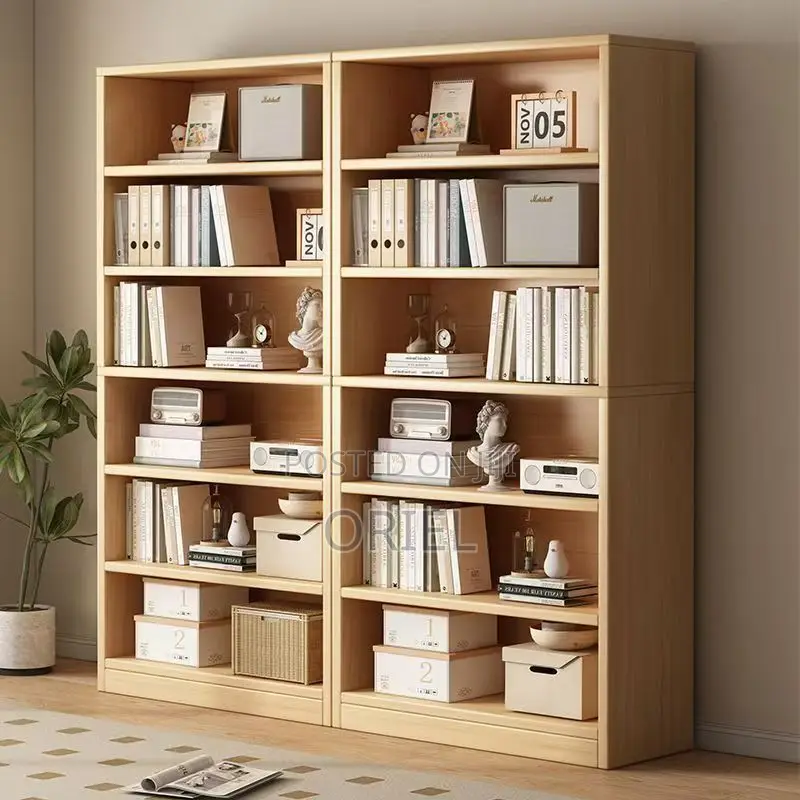 Office Cabinet : 5-Tier Open Display Cabinet