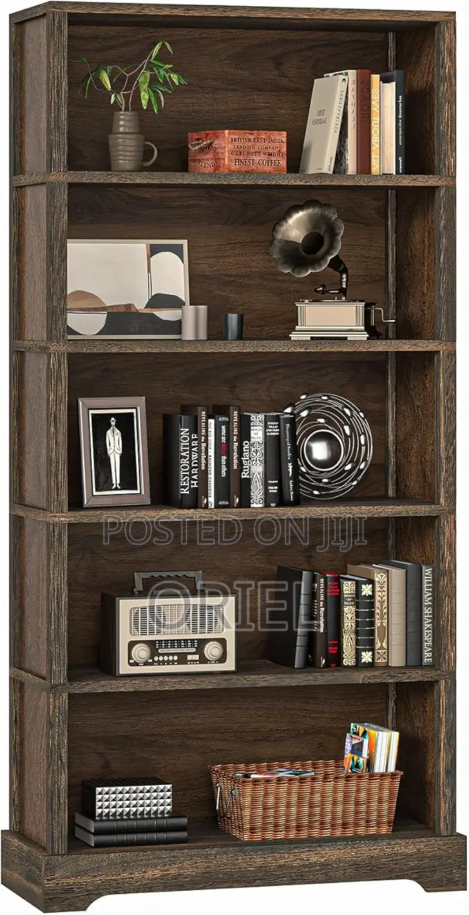 Office Cabinet : 5-Tier Open Display Cabinet