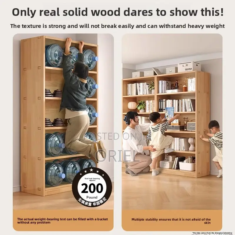 Office Cabinet : 5-Tier Open Display Cabinet
