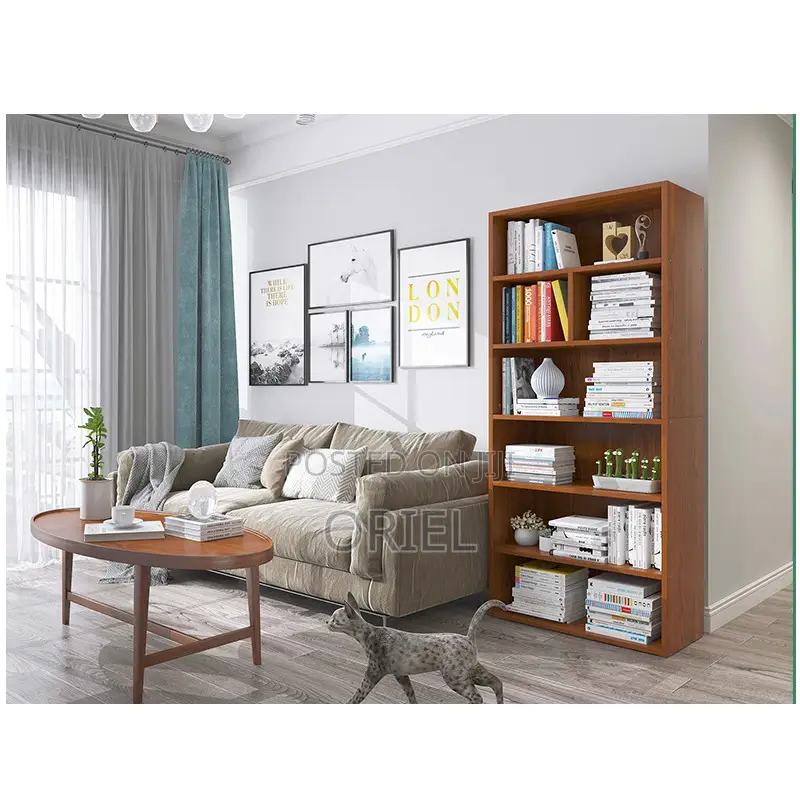 Office Cabinet : 5-Tier Open Display Cabinet