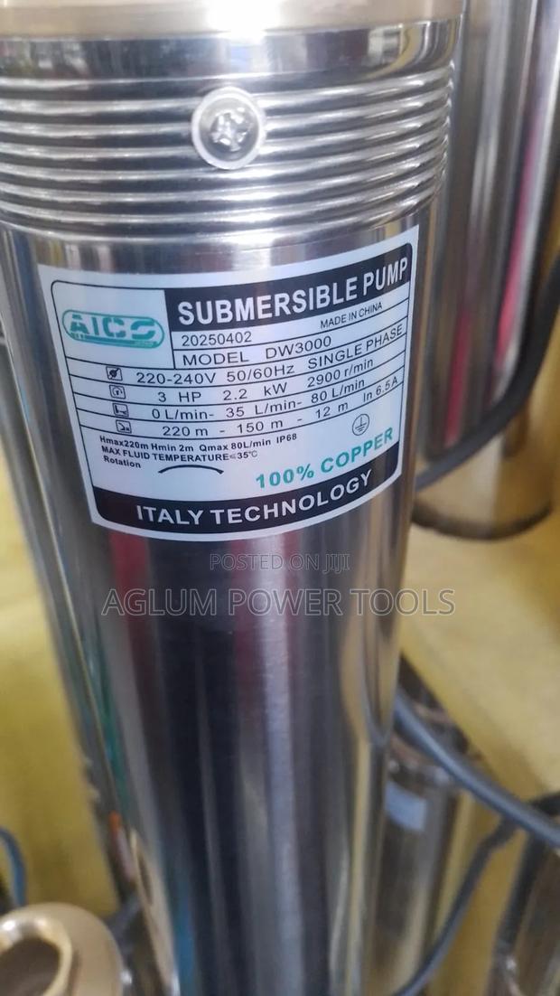 Aico 3hp Submersible Pump Head 220m