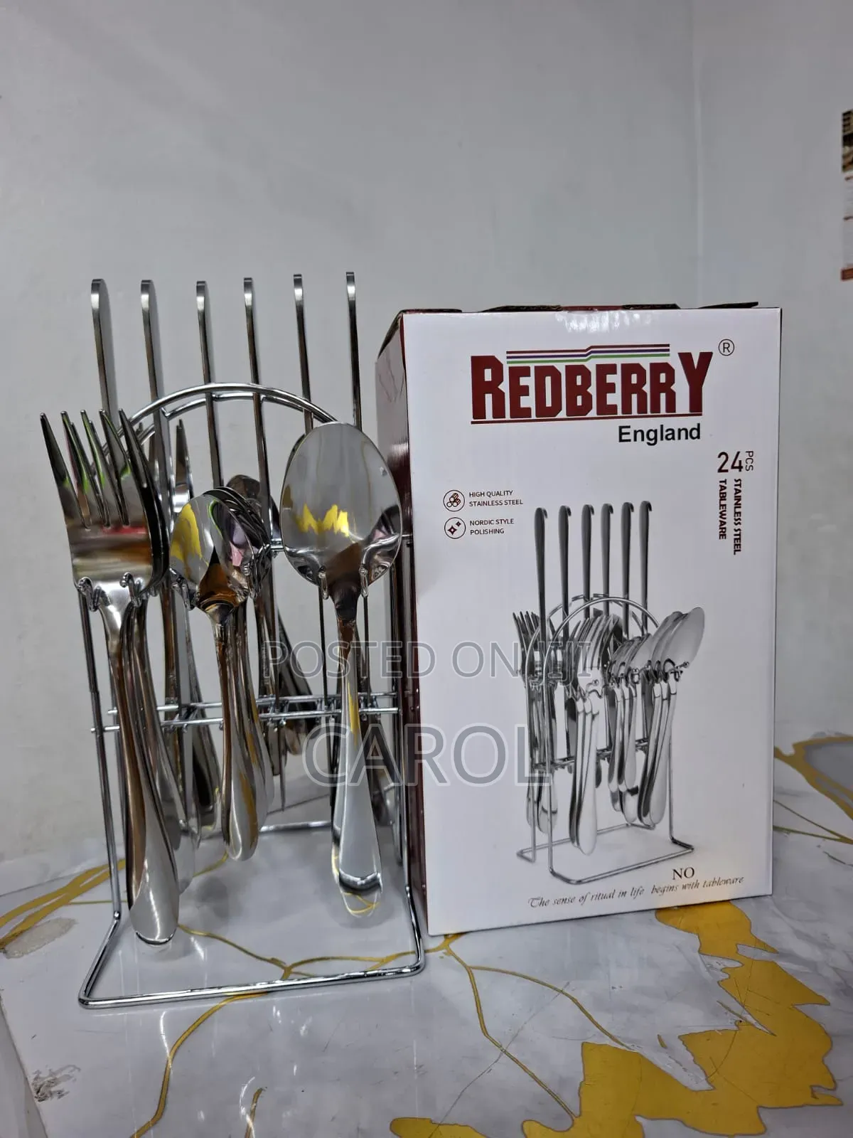 24 PCS Stainless Cutlery Sets