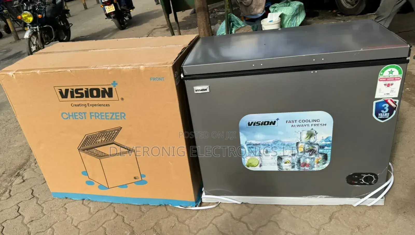 150 Litres Vision Plus Deep Freezers