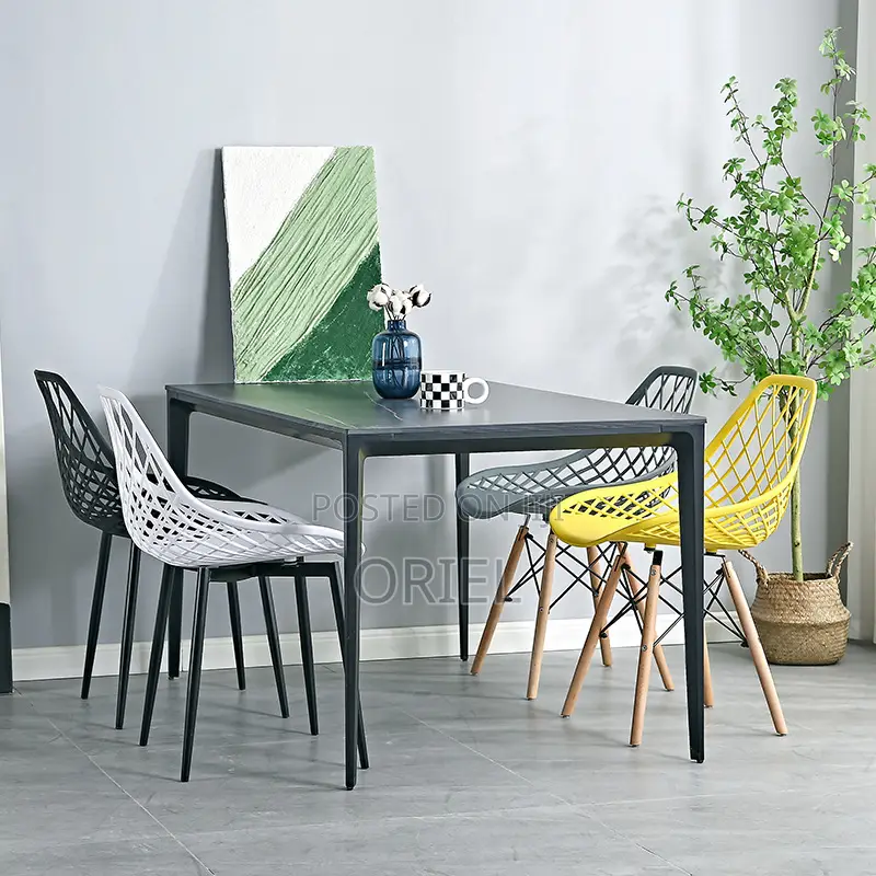 Modern Dining Chair : Polypropylene Outdoor Dining Chair