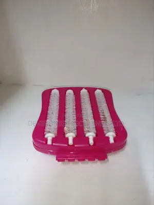 Carpet Brush Green Blue Pink