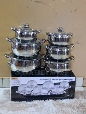 New In12pcs Edenberg Stainless Sufuria