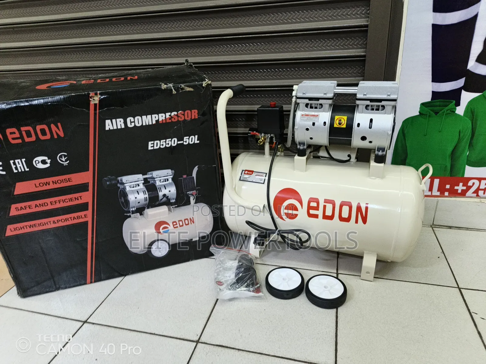 50l _ Silent Ed550 Edon Compressor/ Silent Compressor