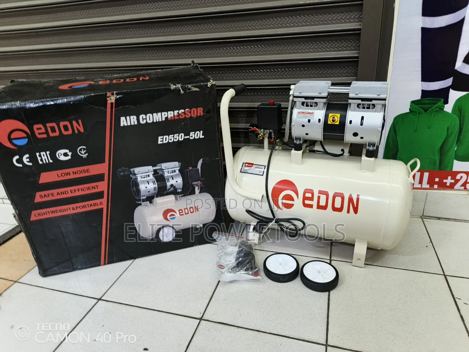50l _ Silent Ed550 Edon Compressor/ Silent Compressor