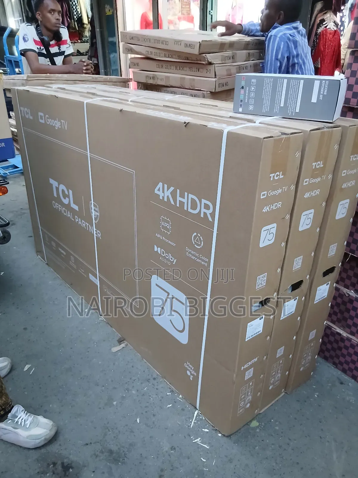 Tcl 75" Google Smart V6c Television