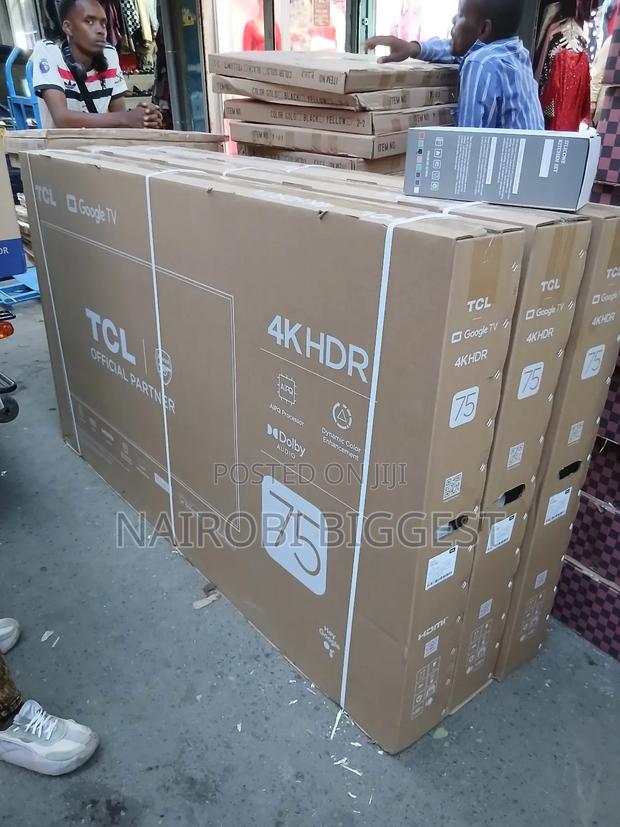Tcl 75" Google Smart V6c Television