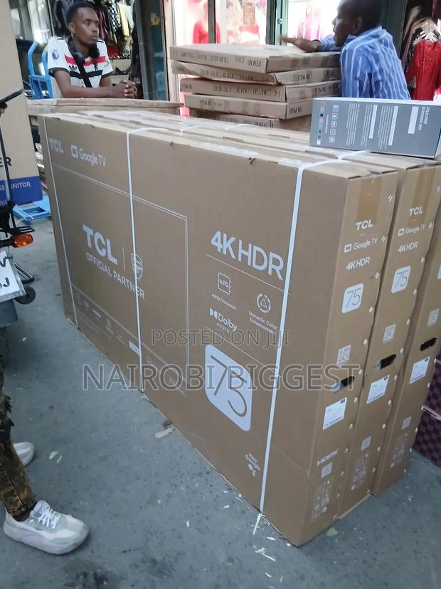 Tcl 75" Google Smart V6c Television - thumbnail 3