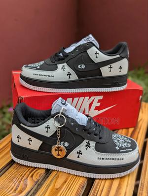 Nike Airforce Chrome Hearts Black/Brown - main view