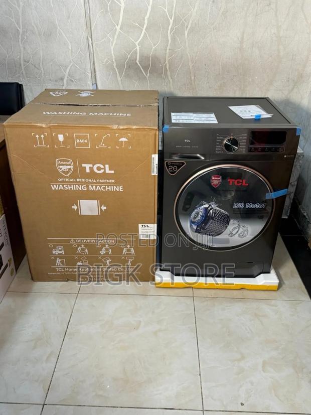 TCL 9kg Front Load Wash and Spin Washing Machine - main view
