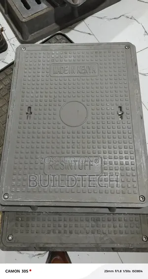 Anti -Theft Fibre Manhole Cover # 600×450 Mm