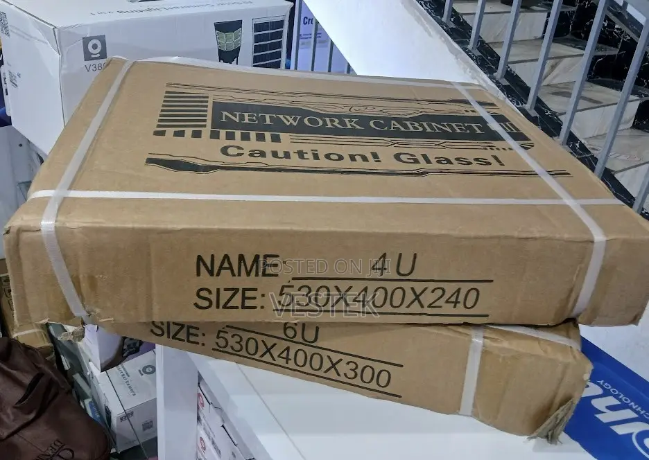 4u Wall Mounted Network Cabinet CCTV Wall Mounting Rack 530x400x240