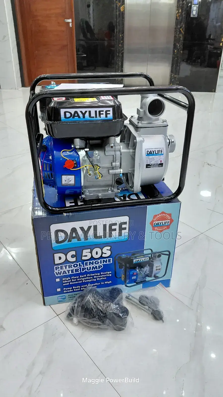 Dayliff 2" Dc 50s Petrol Engine Waterpump.