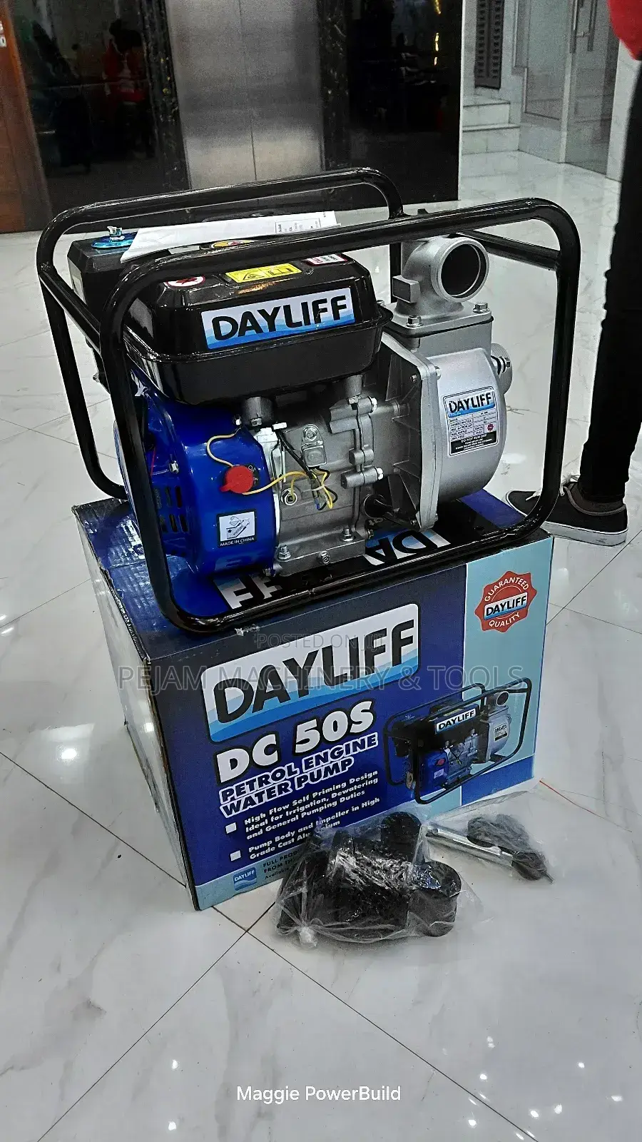 Dayliff 2" Dc 50s Petrol Engine Waterpump.