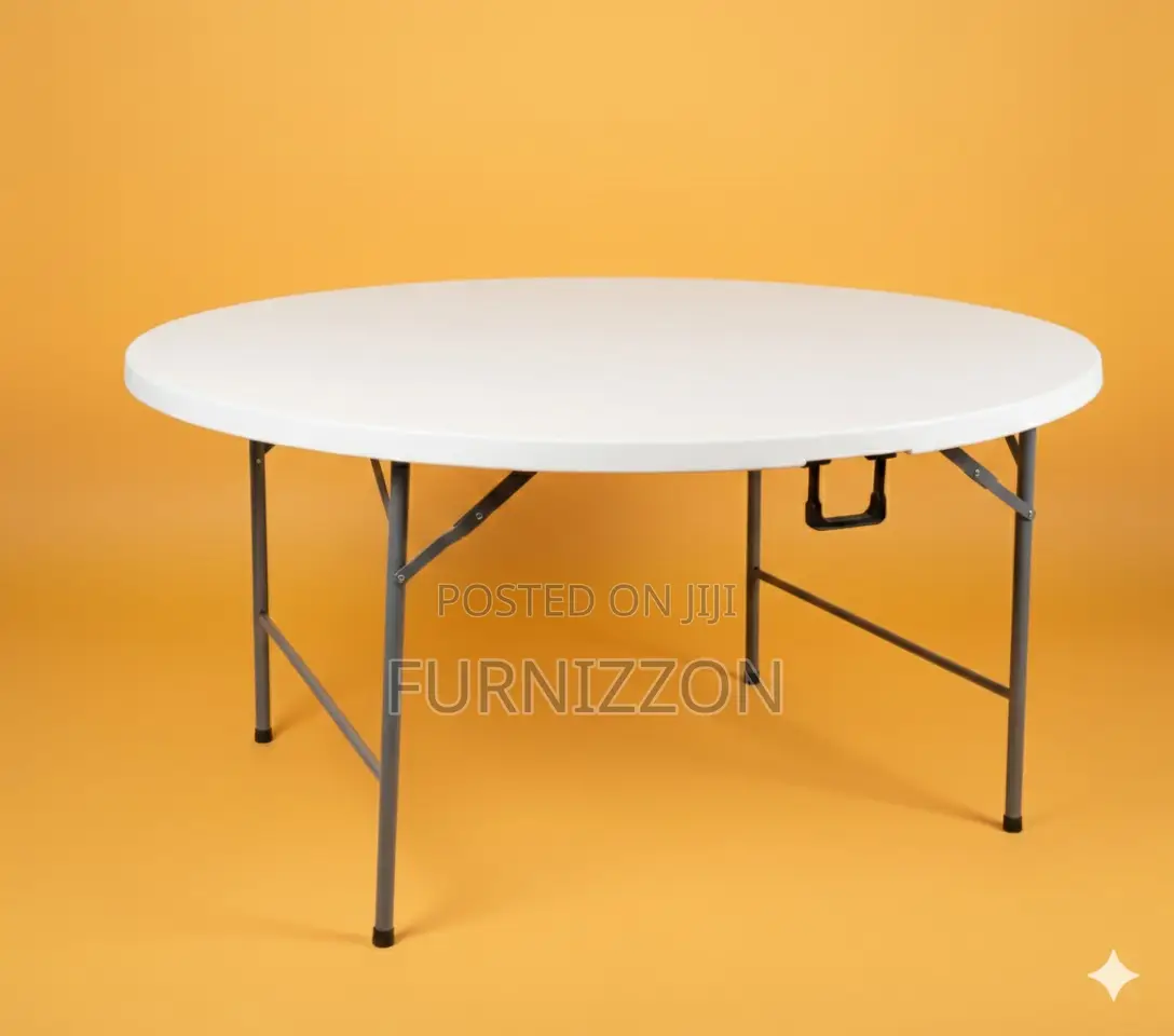 Plastic Foldable Portable Round Table 1.8 Meters