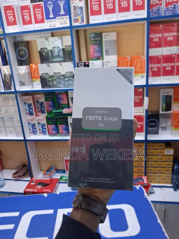 New Infinix Note Edge 256 GB - main view