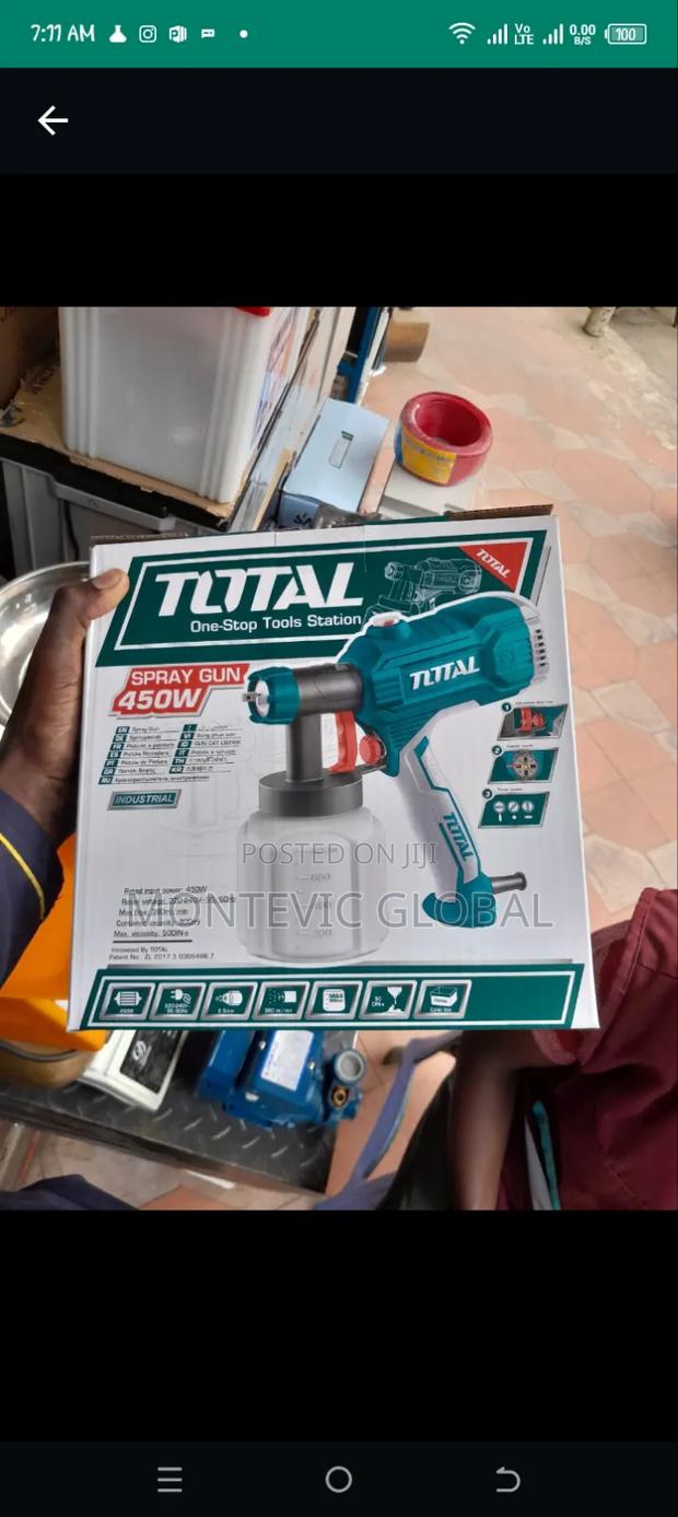Total Spraygun 450w /Total Powerfull Spraygun