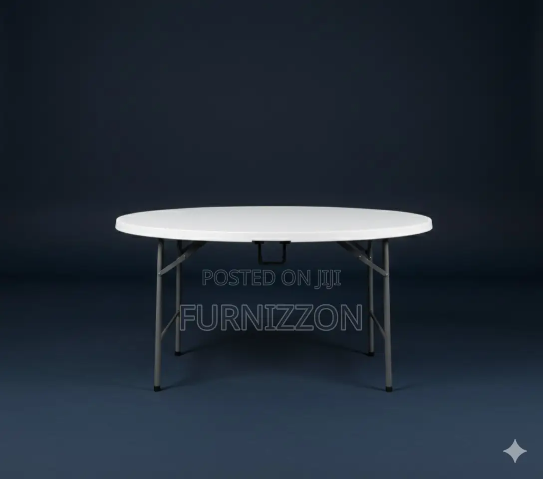 Strong Portable 1.8 Meters Plastic Round Table