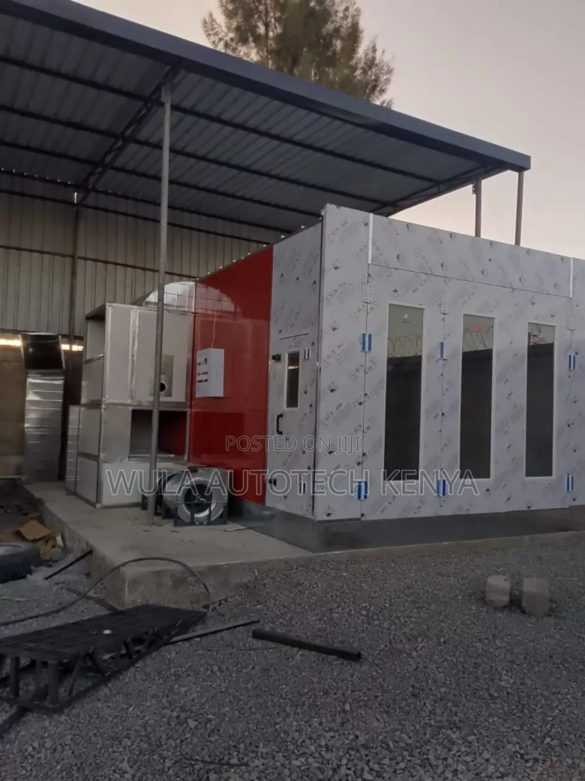 Heavy Duty Diesel Spray Booth Machine High Quality Sunshine