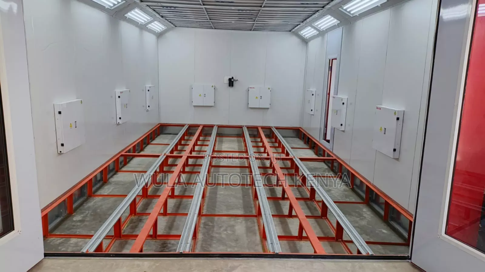 Heavy Duty Diesel Spray Booth Machine High Quality Sunshine