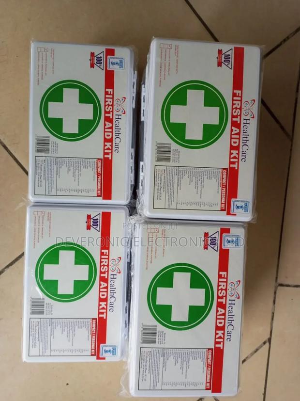 White First Aid Box