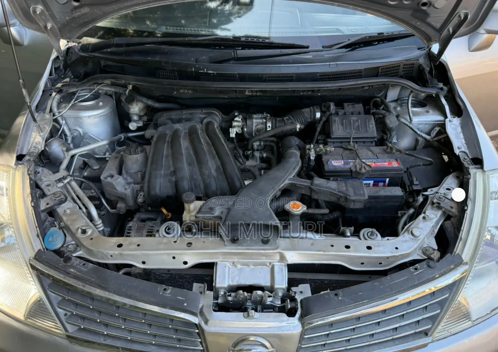 Nissan Tiida 2008 Silver