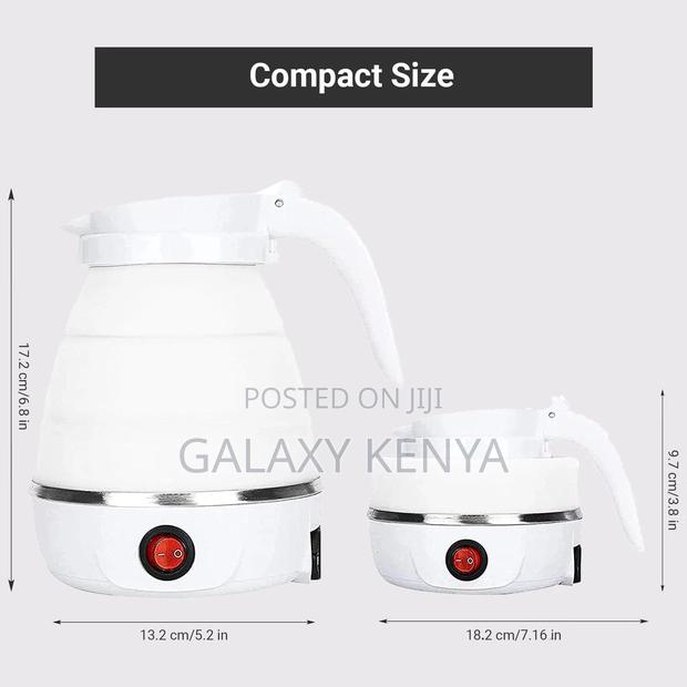 Foldable Portable Electric Kettle With Silicone Body - thumbnail 2