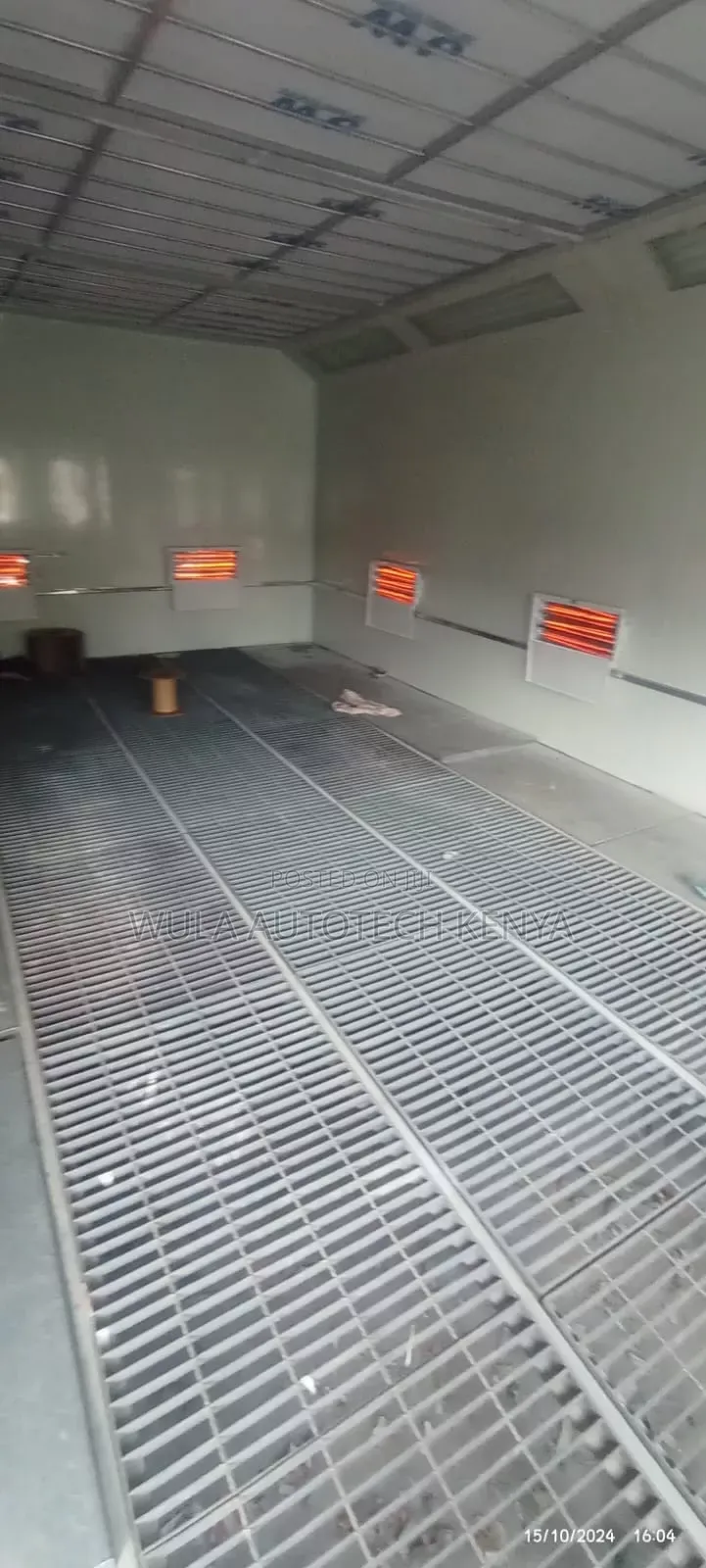 Heavy Duty Spray Booth Machine Power Wula Sunshine Italy
