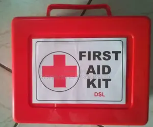 Red Big First Aid Kit Box