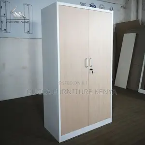 Modern 2-door Metallic Document Cabinet