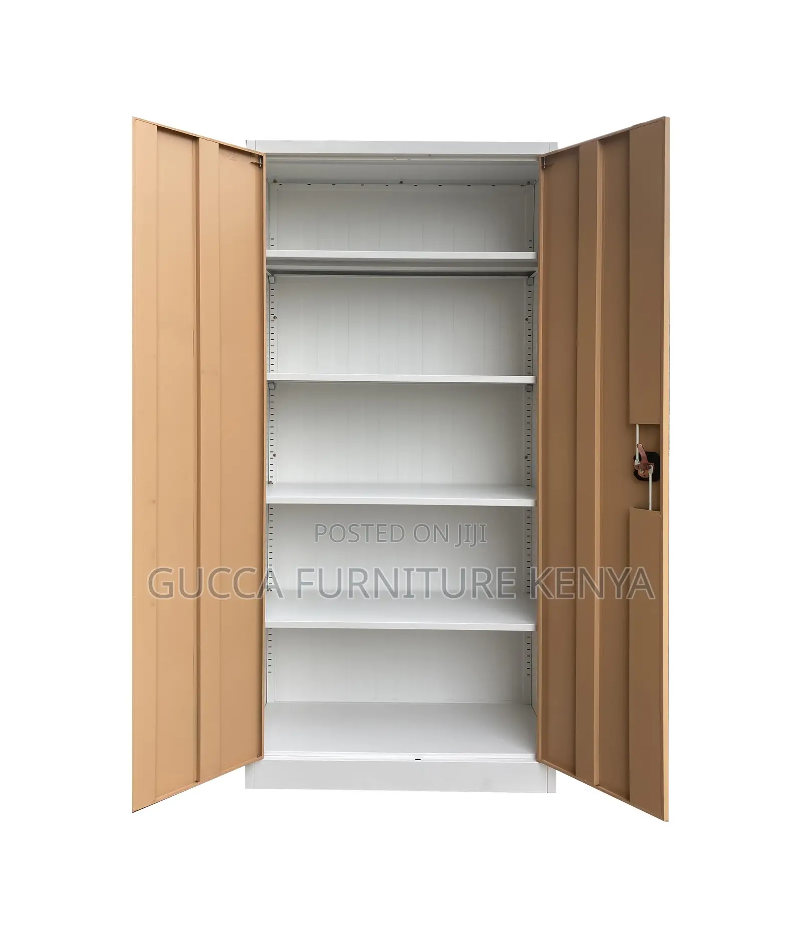 Modern 2-door Metallic Document Cabinet