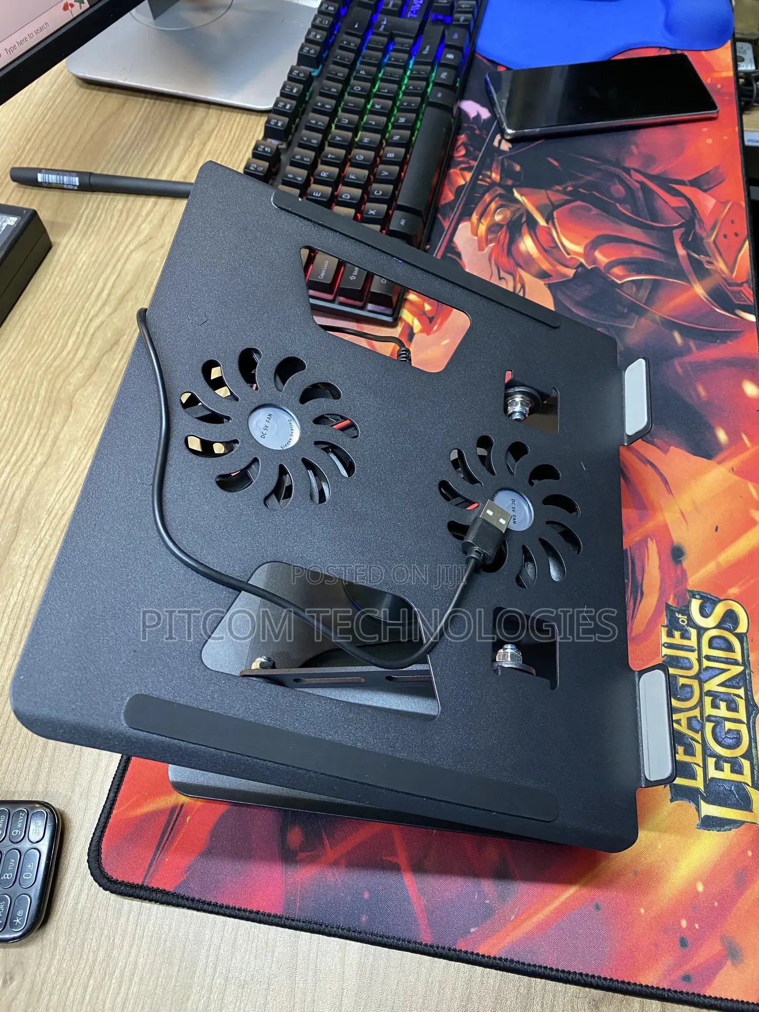 Laptop Cooling Pad Stand