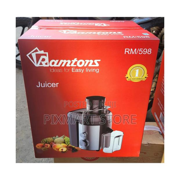 Ramtons Rm/598 800w High-Speed Centrifugal Commercial Juicer