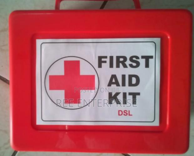 Red Big First Aid Box Brand New